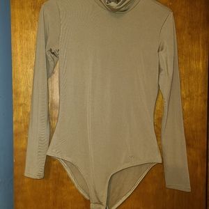 Long sleeve turtleneck bodysuit